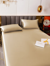 [Beige] SilkSilky-DE 19Momme Bettwäsche Sets 003