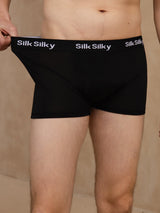 [Schwarz] SilkSilky-DE Mens Underwear 003