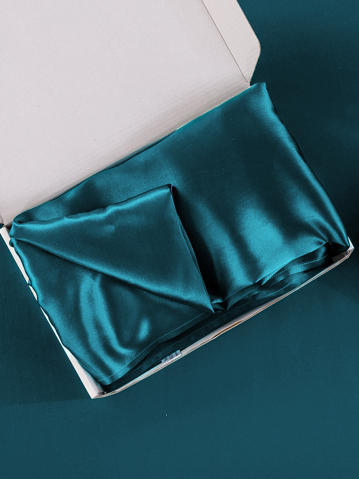[König Blau] SilkSilky-DE 22Momme Reine Seide Pillowcase 005