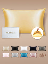 [Champagner] SilkSilky-DE 22Momme Reine Seide Pillowcase 001