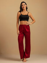 [Rotwein] SilkSilky-DE 19Momme Women's Sleep Pants 009