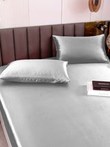 [Silber] SilkSilky-DE 19Momme Bettwäsche Sets 005