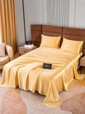 SilkSilky DE 22Momme Reine Seide Bedding Set Champagner 002