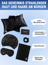 [Schwarz] SilkSilky-DE 19Momme Pillowcase Set 002
