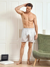 [Silber] SilkSilky-DE Mens Sleep Bottoms 005