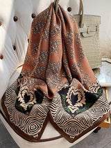 [P074] SilkSilky-DE Reine Seide Scarf 001
