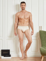 [Beige] SilkSilky-DE Herrenunterwäsche 006