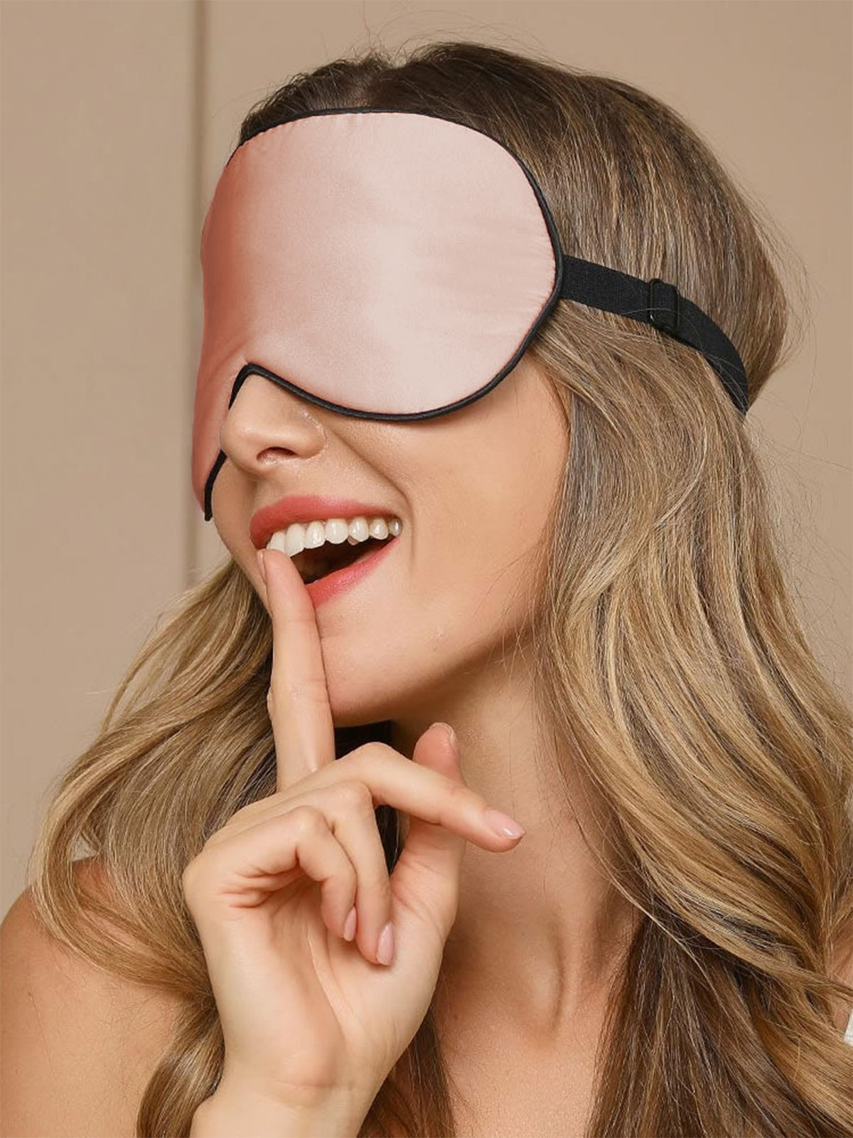 [Rosa] SilkSilky-DE 19Momme Reine Seide Eye Mask 002