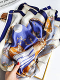 SilkSilky DE Reine Seide Scarf Hellblau 002