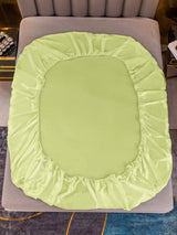 [Mintgrün] SilkSilky-DE 19Momme Spannbettlaken 003