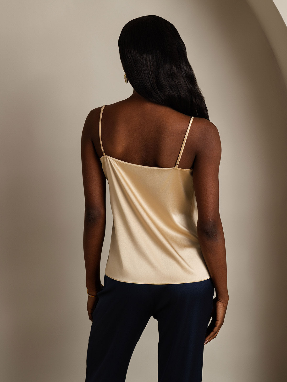 [Champagner] SilkSilky-DE 19Momme Seide Camisoles 002