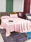 SilkSilky DE 25Momme Reine Seide Bedding Set Rosa 003