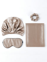 [Khaki] SilkSilky-DE 19Momme Pillowcase Set 005