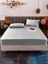 [Silber] SilkSilky-DE 19Momme Bettwäsche Sets 002
