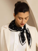 [P105] SilkSilky-DE Pure Silk Scarf 003
