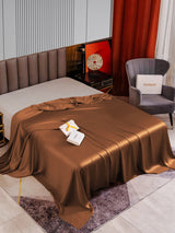 [Kaffee] SilkSilky-DE 22Momme Spannbettlaken 002