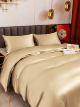 [Beige] SilkSilky-DE 19Momme Bettwäsche Sets 003