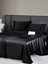 [Schwarz] SilkSilky-DE 19Momme Bettwäsche Sets 005