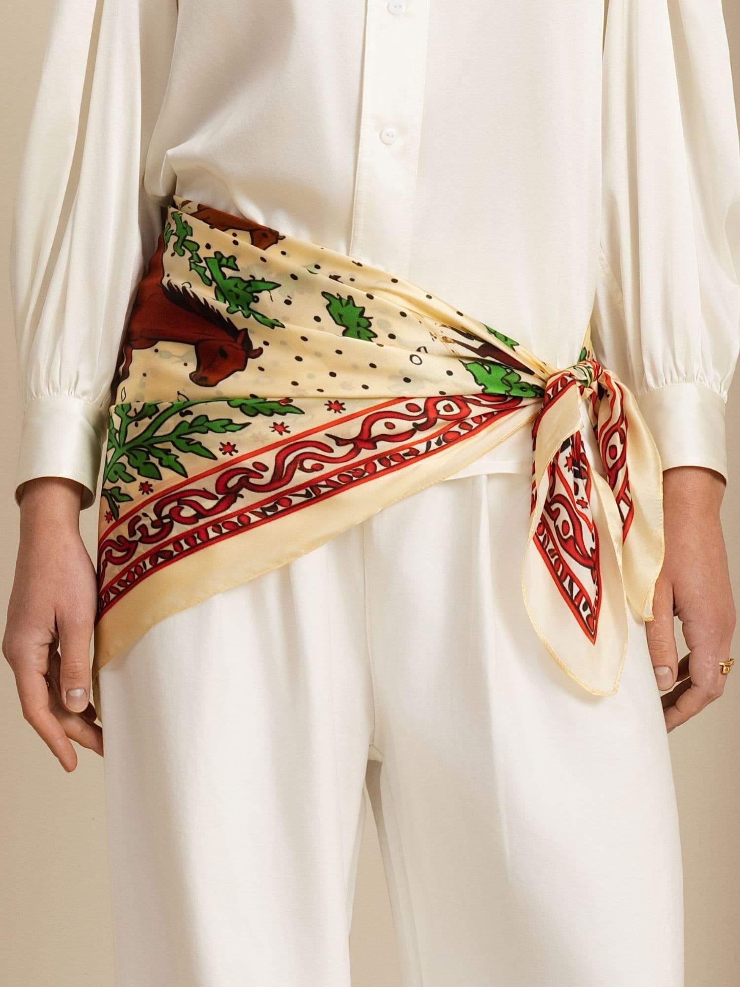 [P111] SilkSilky-DE Scarf 004