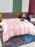 SilkSilky DE 25Momme Reine Seide Duvet Cover Rosa 002