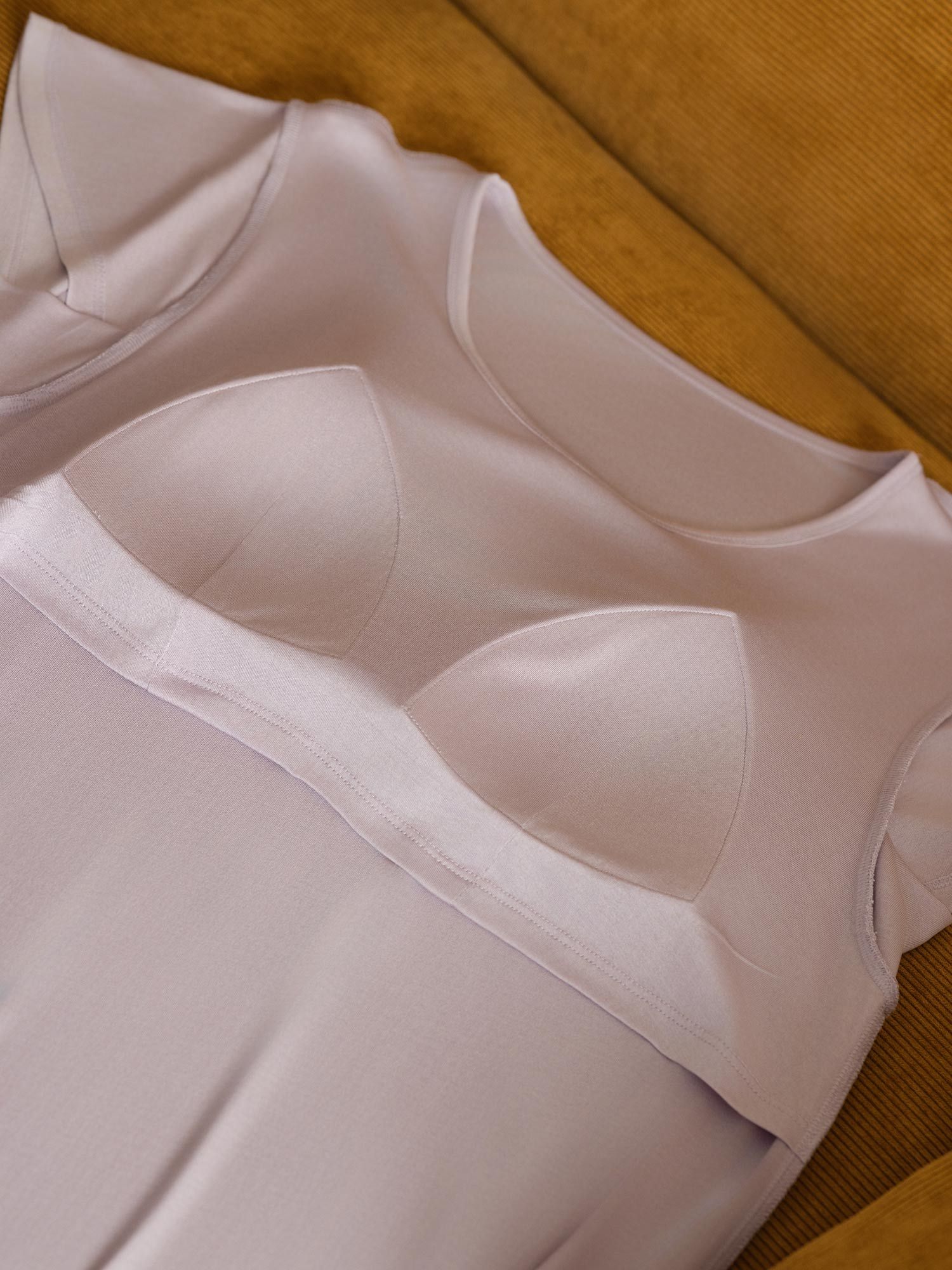 [Lavendel] SilkSilky-DE Reine Seide Nightgown 005