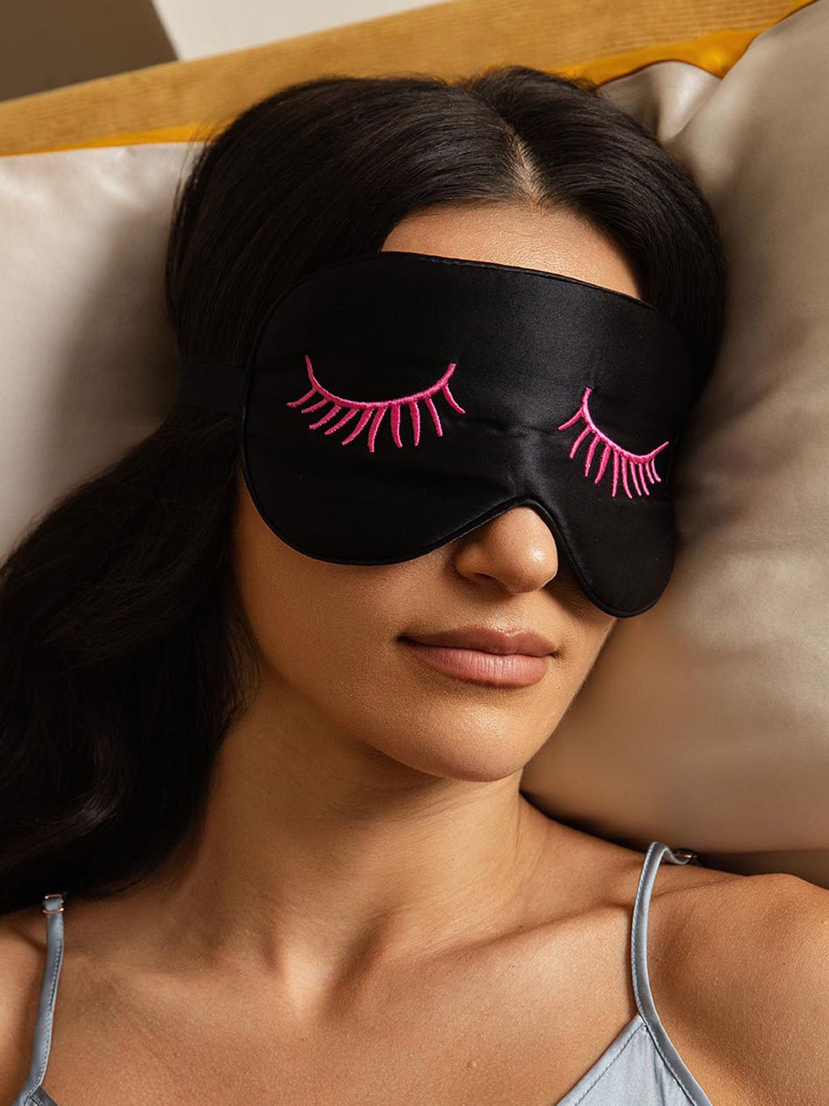 [RosaWimpern] SilkSilky-DE Reine Seide Eye Mask 003