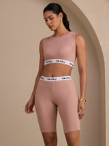 [Rosa] SilkSilky-DE Sleeveless Crew Neck Women's Outfit Sets 003
