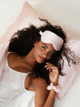 [Rosa] SilkSilky-DE 19Momme Reine Seide Pillowcase Set 003