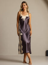 [Lilagrau] SilkSilky-DE Reine Seide Nightgown 003,