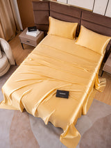 [Champagner] SilkSilky-DE 19Momme Bettwäsche Sets 005