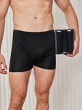 SilkSilky DE Seidenstrick Mens Underwear Schwarz 003