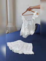 SilkSilky-DE Sleeveless Square Neck Camisole-Set video 001