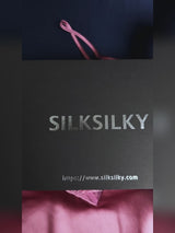 SilkSilky-DE Sleeveless Sweetheart Neck Nachthemden video 001