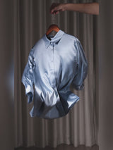 SilkSilky-DE 3/4 Sleeve Lapel Collar Damenhemd video 001
