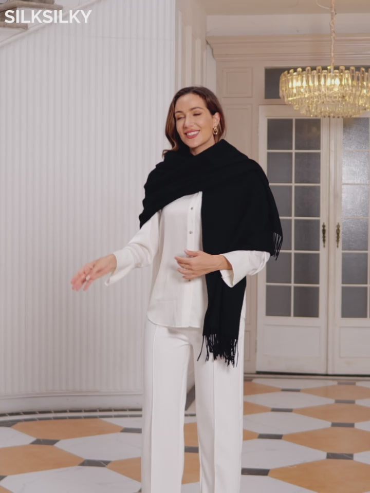 SilkSilky-DE Wolle Scarf-video-001