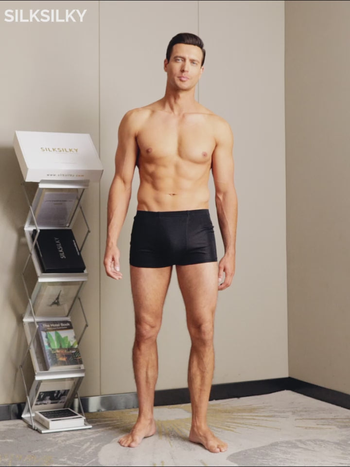 SilkSilky-DE Seidenstrick Mens Underwear video 001