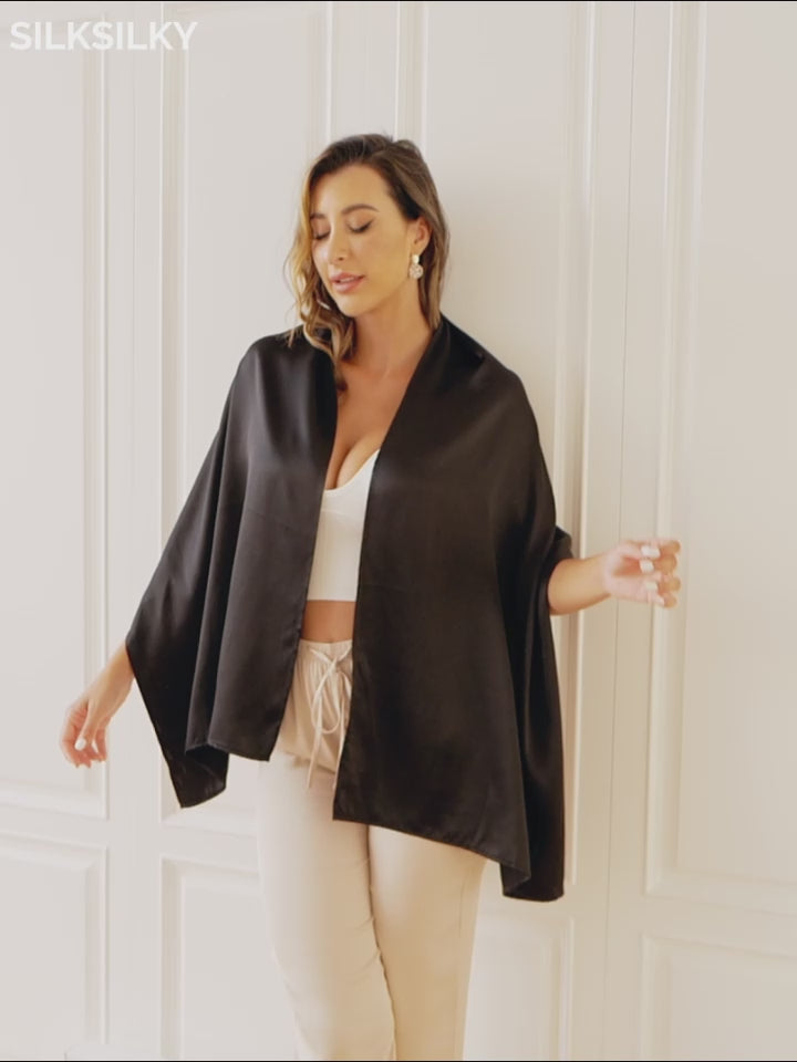 SilkSilky-DE Reine Seide Scarf video 001