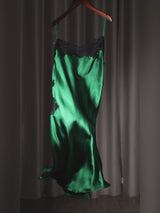 SilkSilky-DE Sleeveless V Neck Nachthemden video 001