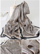 [P027] SilkSilky-DE Reine Seide Scarf 006