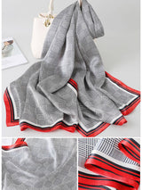 [P028] SilkSilky-DE Reine Seide Scarf 002
