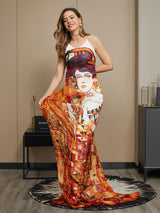 [P073] SilkSilky-DE Reine Seide Scarf 001