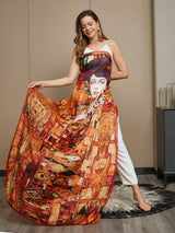 [P073] SilkSilky-DE Reine Seide Scarf 008