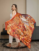 [P073] SilkSilky-DE Reine Seide Scarf 002