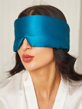 SilkSilky DE 19Momme Reine Seide Eye Mask KönigBlau 001