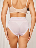 SilkSilky DE Seidenstrick Panty Lavendel 004