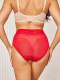 SilkSilky DE Seidenstrick Panty Rot 004